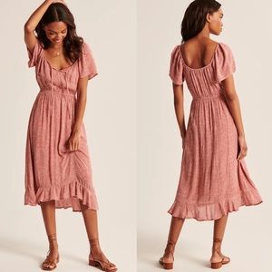 Abercrombie “Easy Waist” Midi Dress